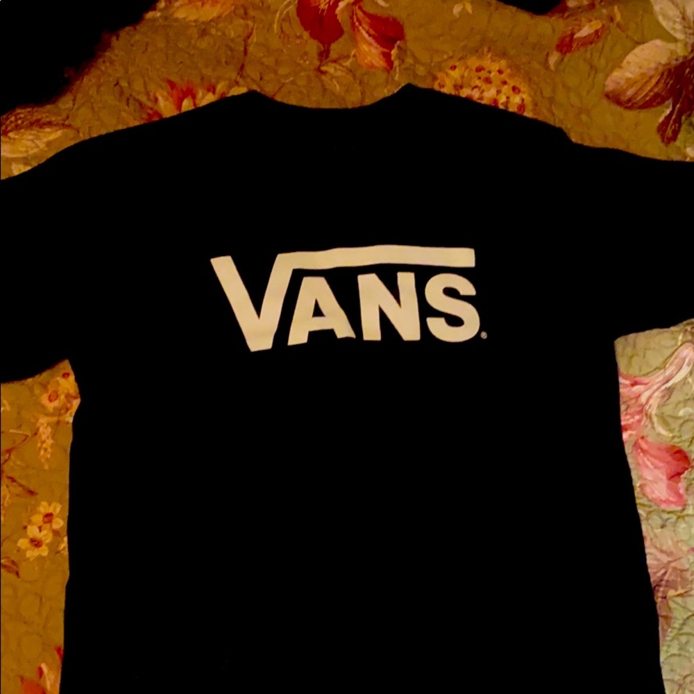 Vans black tshirt